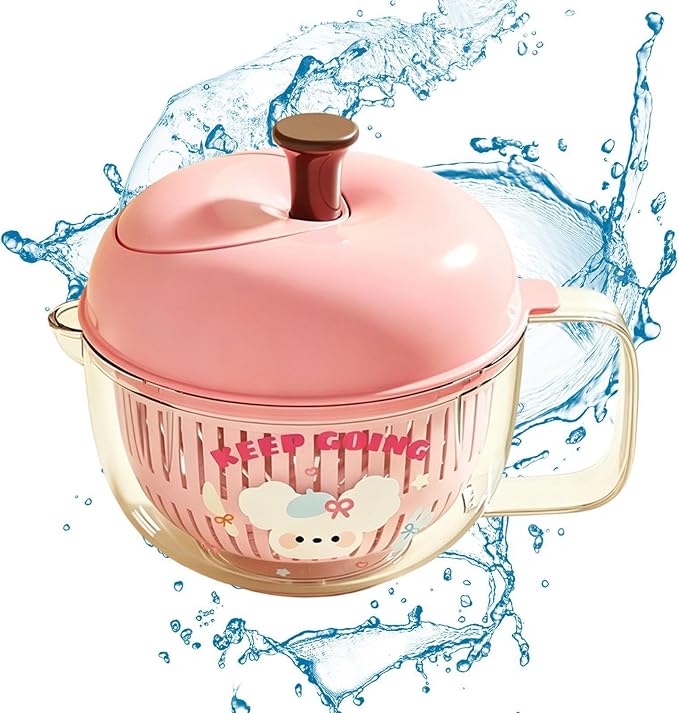 Salad Spinner - Compact Draining Bowl | Fruit Spinner Dryer, Simple Brake Fresh Ingredient Fruit Washer For Cleaning Vegetables Berry Cheese Kitchen Meal Prep Home Food