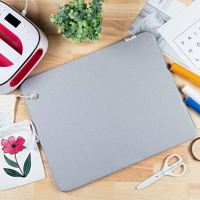 HTVRONT Heat Press Mat - Heat Press Pad 16"x20" for Craft Vinyl Ironing Insulation Transfer, Double Sides Applicable Heat Mat for Heat Press Machines