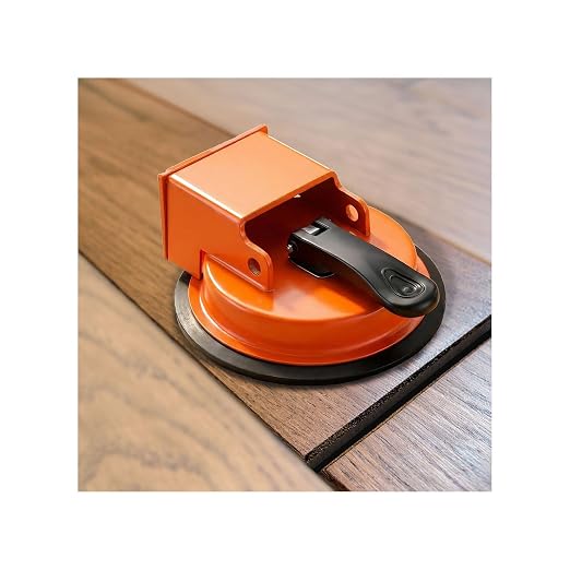 Floor Gap Fixer Tool with Vacuum Suction Cup, Heavy Duty Laminate Flooring Repair Tool for Vinyl Plank Hardwood Floating Floors