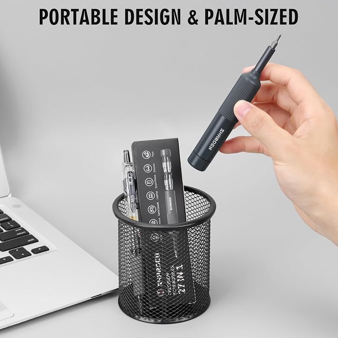 27-in-1 Precision Screwdriver Set Multi Bit Mini Small Screwdriver | Magnetic Screwdriver Set Pen Style Manual Repair Tool Kit For Eyeglass, Watch, Computer, Jewelers, Laptop, Electronics, Phone
