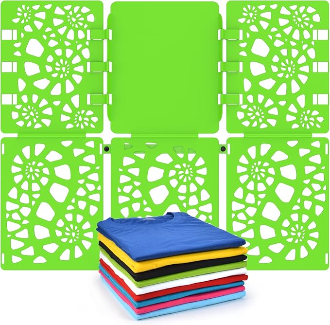 BoxLegend T Shirt Folder V2 Clothes Folding Board laundry folder Durable | Quick & Effortless Folding, Space-Saving Design, Washable, No Assembly Required