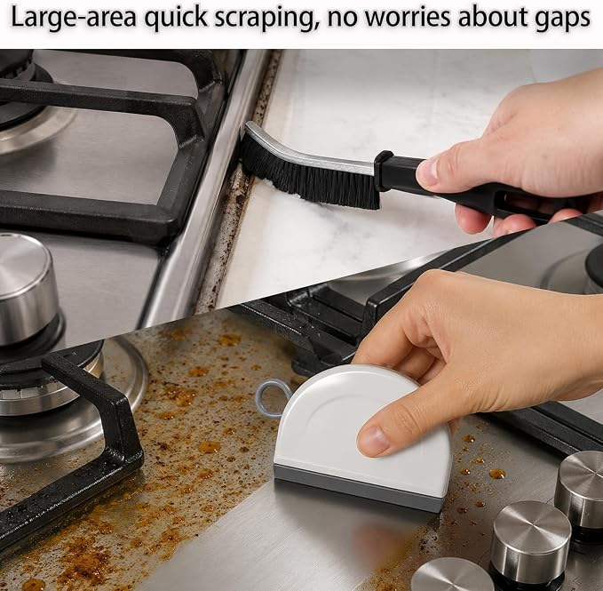 Small squeegee suit, Cleaning tools for desktop and glass surfaces