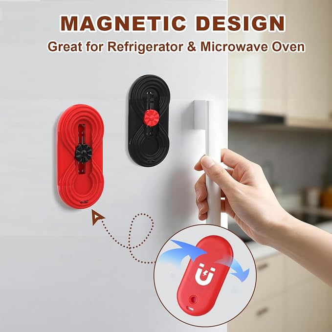 2PCS Sourdough Lame, Upgraded Magnetic Bread Lame with Retractable Anti-Slip Handle, Dough Scoring Tool & Bread Scoring Knife for Sourdough Baking, Includes 5 Razor Blades & 2 Finger