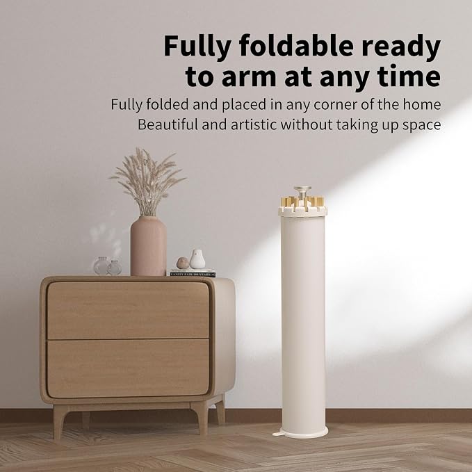 RFOUO Foldable Clothes Drying Rack with Wooden 12 Rods | Portable，Space-Saving Freestanding Drying Rack for Indoor Outdoor, Apartment, Bedroom, Laundry Room