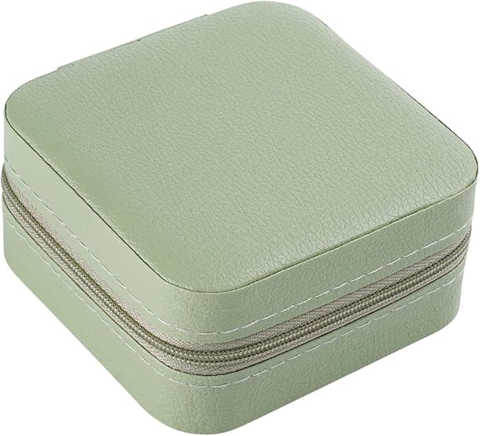 MFXIP Travel Jewelry Case Small Jewelry Box Jewelry Organizer Storage Case Portable PU Leather Mini Jewelry Travel Case for Girls Womens Earring, Necklace, Rings,Bracelets