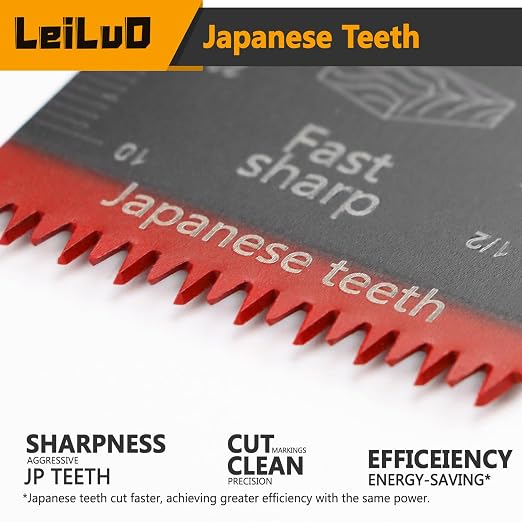 50 Pcs Multitool Blade Kits for Wood Nails Drywall Cutting Oscillating Saw Blades Universal Oscillating Tool Accessories with Storage Bag Compatible with DeWalt Makita Dremel and More