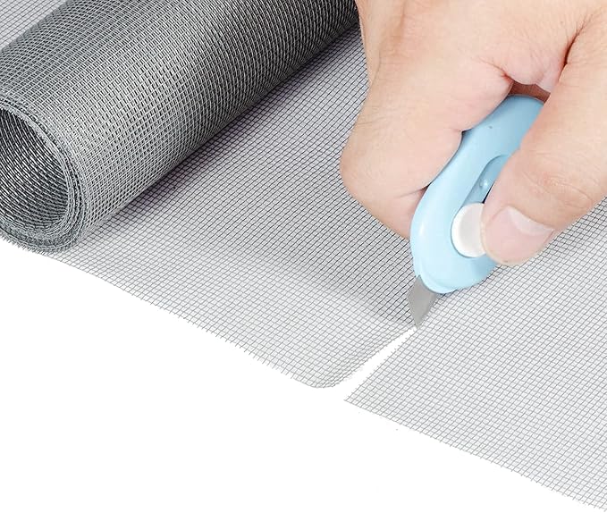 Window Screen Repair Kit - 59" x 106" Screen Door Replacement Fiberglass Screen Mesh with All Screen Tools for Sliding Door and Patio Screen Door Replacement, TOOLTRIZ