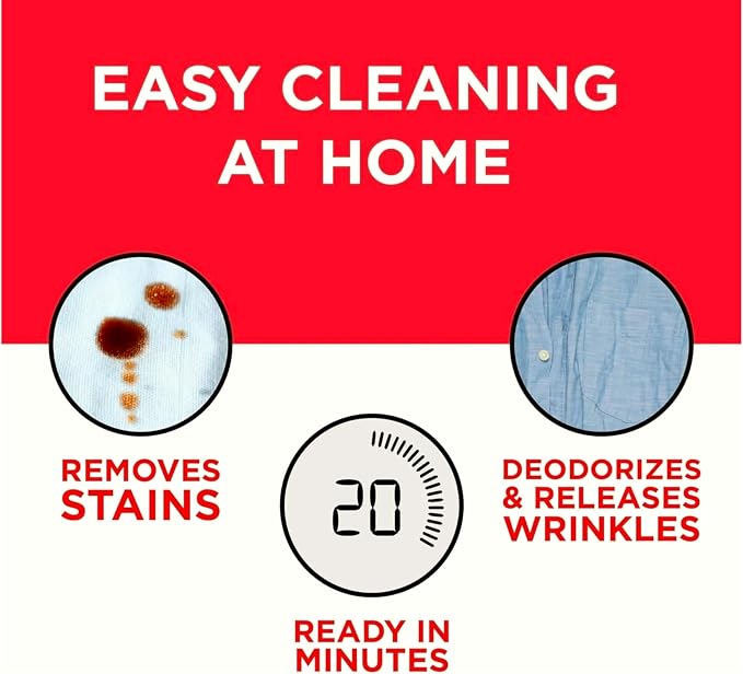 Dryel At-Home Dry Cleaner Kit, Gentle Laundry Care for Special Fabrics and Dry-Clean-Only Clothes, 5 Loads - 2 Pack