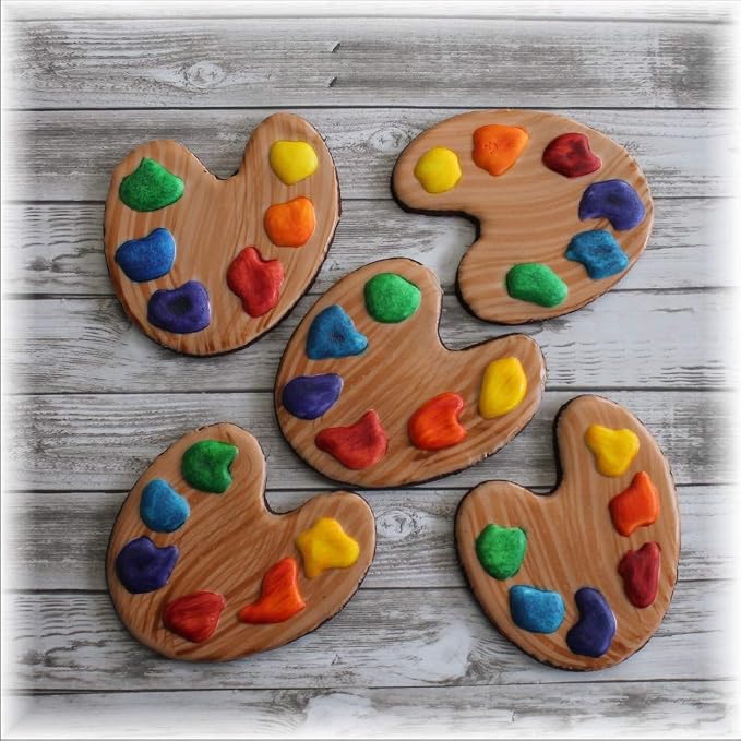 Ann Clark Paint Palette Cookie Cutter 3-1/2" Made in USA