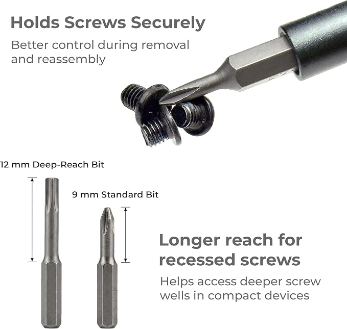 PRO 48 Bit Precision Screwdriver Set for iPhone, Smartphone, MacBook, Laptop, Tablet, Camera, Switch, PS5, Xbox, Game Console & Controller Repair