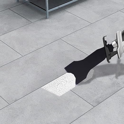 Reciprocating Saw Saber Blade, Sawzall Scraper Blades Multifunctional High Carbon Steel Tile Cleaning Tools Scraping Tool Attachment Floor Clean Scrapers Heavy Duty Tile Ground Mud Wall 4PCS