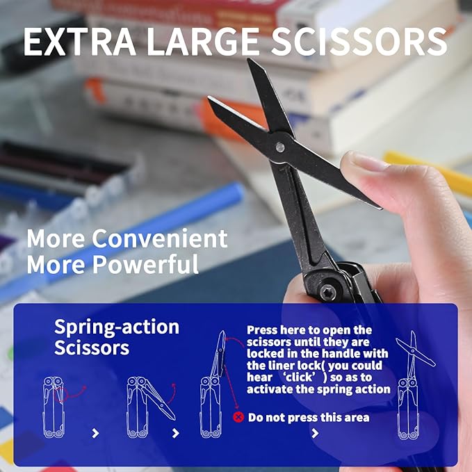 Gen-R RB Multitool Pliers, VG10 Blade, 27-in-1 Multi-tool, EDC Pocket Knife, Retro Black Finish, Precision Screwdriver, Gut Hook for Hunting, Backpacking, Hiking, Camping