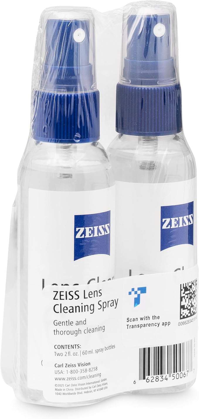 ZEISS (2 2 oz. Lens Cleaning Spray with Microfiber Cloth