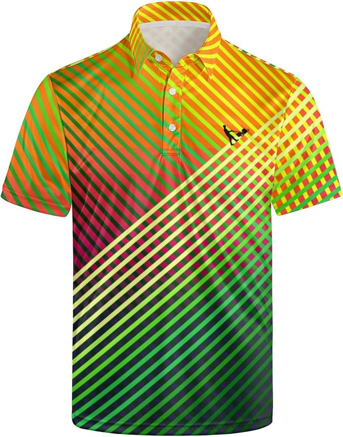 Polo Shirts for Men Moisture Wicking Mens Polo Shirts Patriotic Shirts for Men