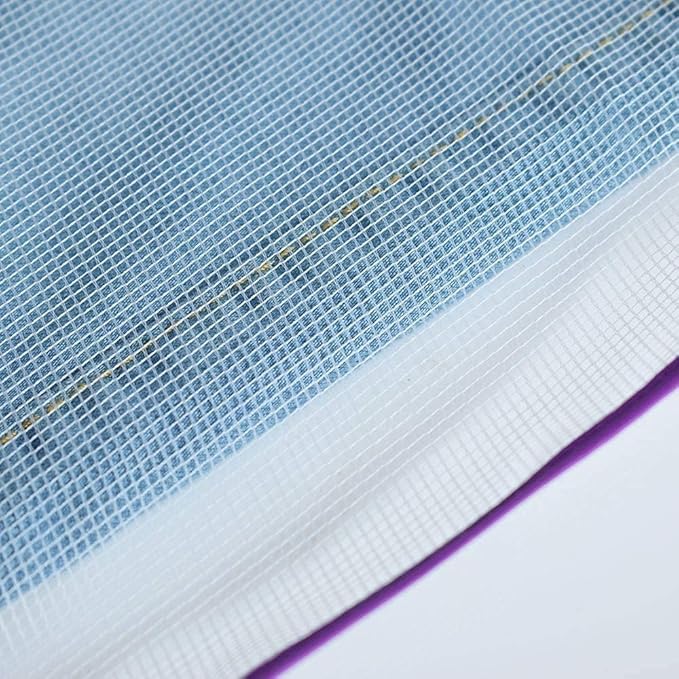 16x24 Heat-Resistant Ironing Mesh Pad - No Melt Scorch-Proof Fabric Protection for Home and Professional Ironing, Durable Pressing Cloth with Non-Stick Surface (Random Color)