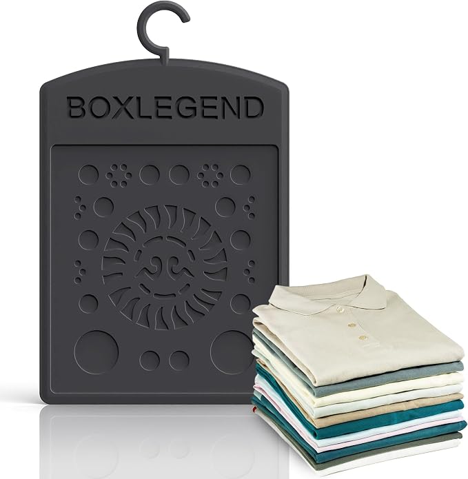 BoxLegend Shirt Folder Board Durable Clothes Folding Board with Hook | T-Shirt Folder for Easy and Fast Laundry
