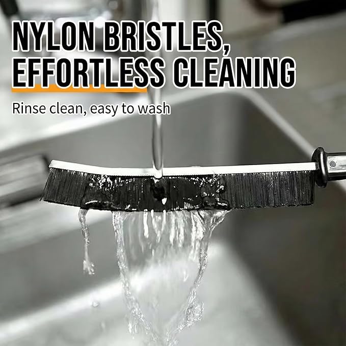 8 Pcs Hard Bristle Crevice Cleaning Brush,Gap Cleaning Brush,Grout Brush Gap Crevice Brush for Cleaning Narrow Spaces,Gap Cleaner Tool for Kitchen Sink Window Tracks Bathroom Corners