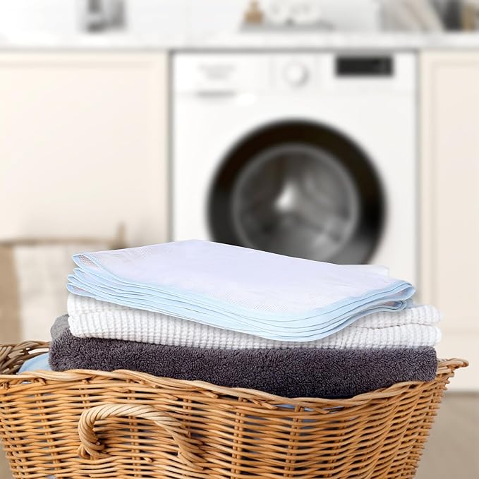 Ironing Protecting Pad - Protective Scorch Mesh 23"x15" 2Pack - Heat-Resistant, Non-Slip Silicone Backing, Fits Countertops & Small Surfaces