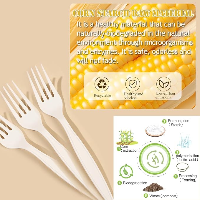 50 Pack 29Oz Disposable Meal Prep Containers With Lids and Forks-Disposable Kraft Paper Bowls-to go food containers-Microwavable and Freezer Safe Take Out Containers