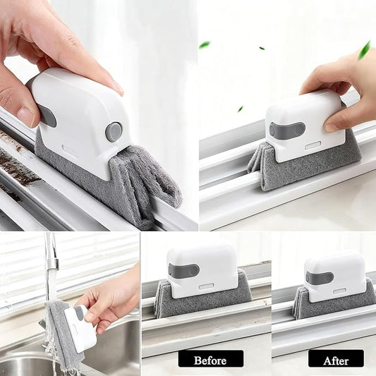 TuTuYa 12PCS Window Track Cleaning Set, Deep Clean Groove Gap Cleaning Brush Kit for Window, Blinds, Door Tracks, Sliding Doors, Tile Lines, Keyboards, Tile