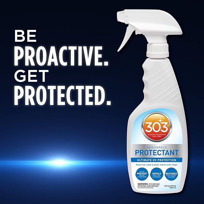 308 Aerospace Protectant for Vinyl, Plastic & Rubber, 16 oz