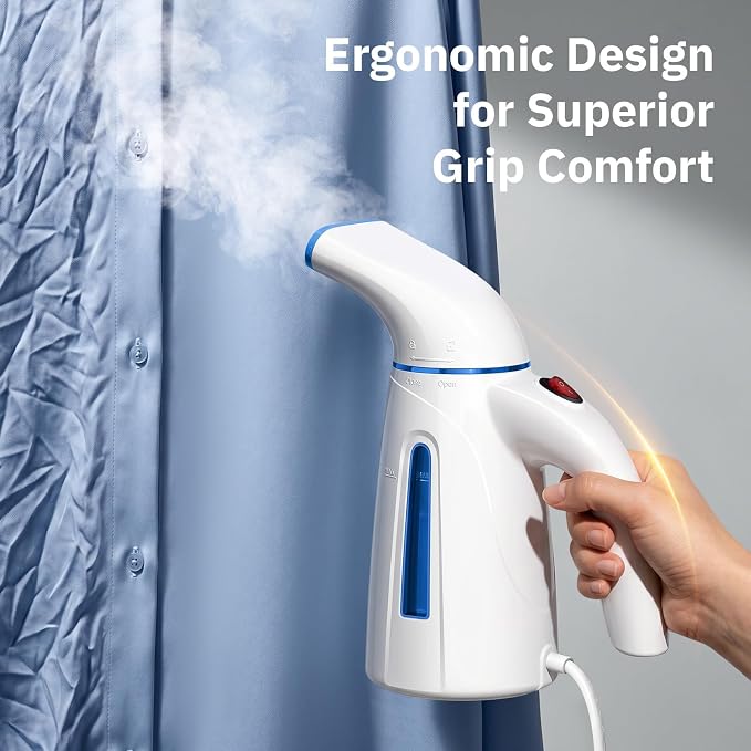 OGHom Steamer for Clothes, Handheld Clothing Steamer for Garment, 240ml Big Capacity 700W Portable Travel Steam Iron (Only for 120V)