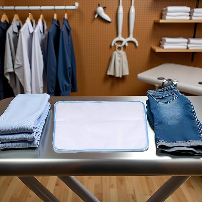 16x24 Heat-Resistant Ironing Mesh Pad - No Melt Scorch-Proof Fabric Protection for Home and Professional Ironing, Durable Pressing Cloth with Non-Stick Surface (Random Color)