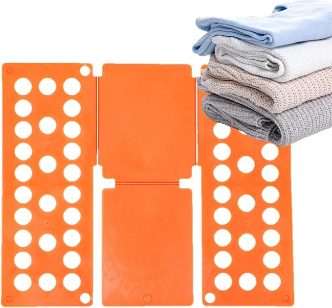 T-Shirt Folder Board, Shirt Folding Plate, Laundry Folders Folding Boards, Fast Foldable Laundry Organizer, Liner Sorter Fold Helper for kids clothes