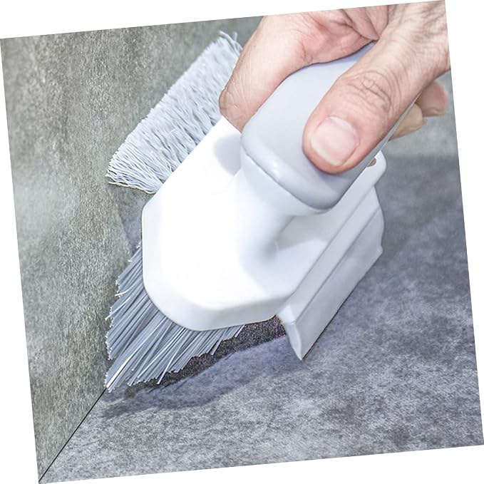 FOMIYES Bathroom Cleaner Brush Floor Gaps Cleaning Tool Window Track Brush Sturdy and Multi-Purpose