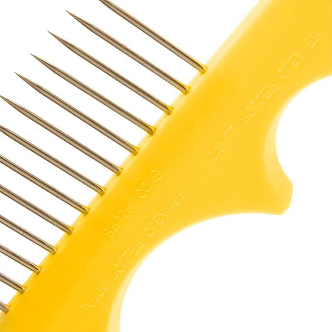ALLWAY BC5 5-in-1 Painter's Tool with Multi-Functional Brush Comb | Brush Squeegee, 2 Roller Cleaners, Stainless Steel Comb, Can Opener
