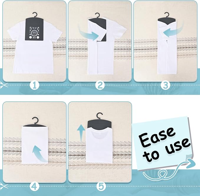 BoxLegend Shirt Folder Board 14.1x 8.67x0.14 Inches Non-Foldable with Hook | Laundry Folder, Clothes Folding Board, Hanging