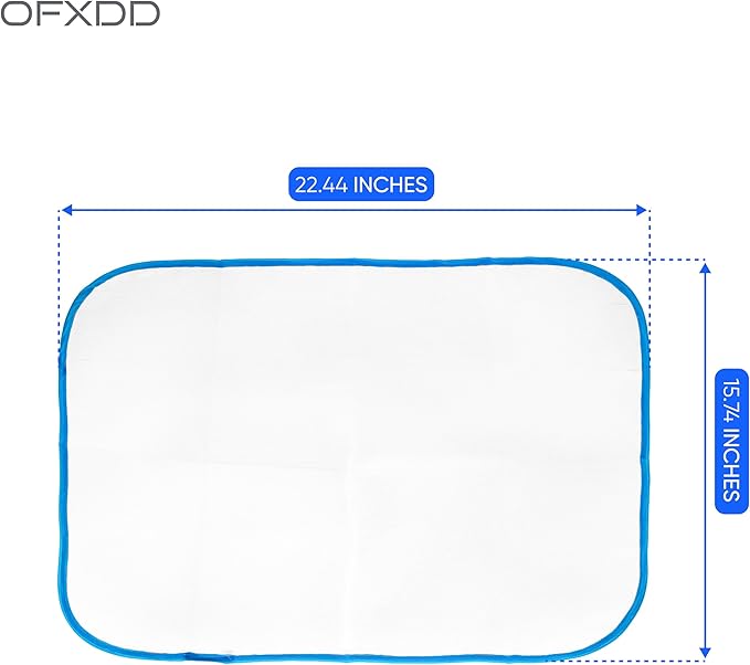 Protective Ironing Mesh - Pack of 2 - Cloth Protector Pressing Mat
