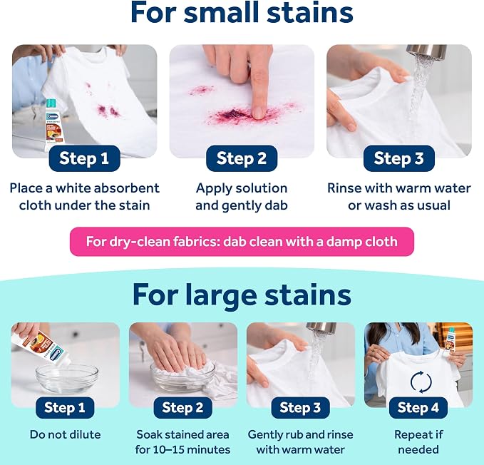 Carbona Stain Devils #8 (1.7 Fl Oz), Targeted Spot Cleaner for Coffee, Tea, Wine & Juice Stains, Safe on Skin & Washable Fabrics