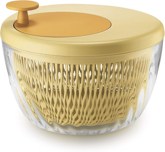 Guzzini Salad Spinner, Acid Yellow, One Size