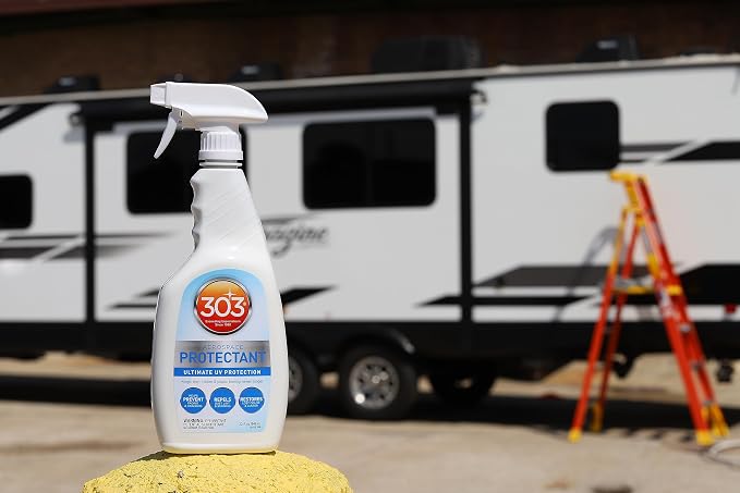 303 Aerospace Protectant for Vinyl, Plastic & Rubber, 32 oz | Provides UV protection while helping prevent fading, cracking, and discoloration.