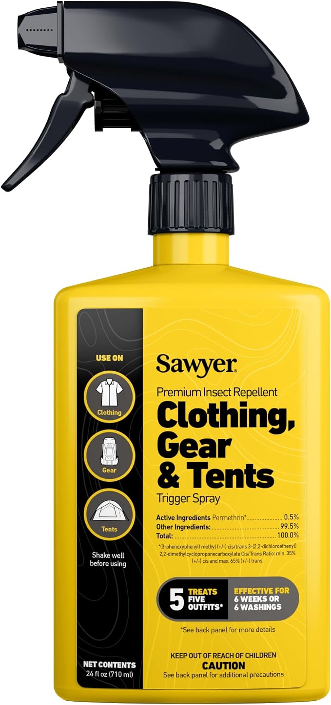 Sawyer Products Premium Permethrin Insect Repellent for Clothing, Gear & Tents
