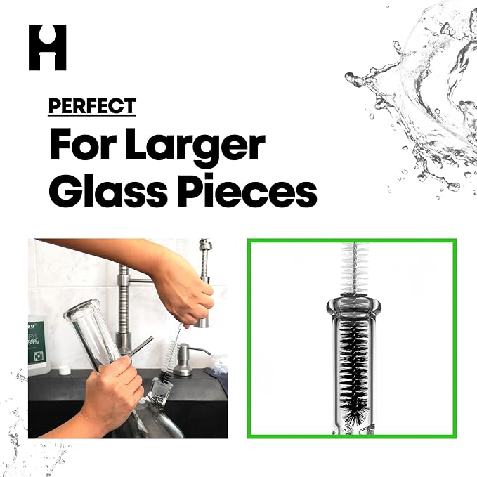 P.Perfect | XL Brush Pack | Large Heavy Duty Pipe Tube Cleaning Brush Kit, 6pcs