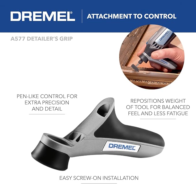Dremel 4300-9/64 Rotary Tool Kit with Flex Shaft - 9 Attachments & 64 Accessories - Ideal for Engraving, Etching, Sanding, and Polishing