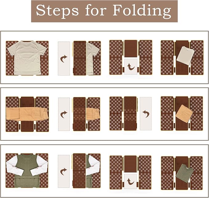 BoxLegend Shirt Folder Board Metal V7 Shirt Folding Board Upgrade Metal Edging and Joints for Wear Resistance Shirt Folder for Easy and Fast Durable Plastic Laundry Folder | Premium Metal Construction, Wear Resistance, Extra-Large & Thick, Blazing Fast...