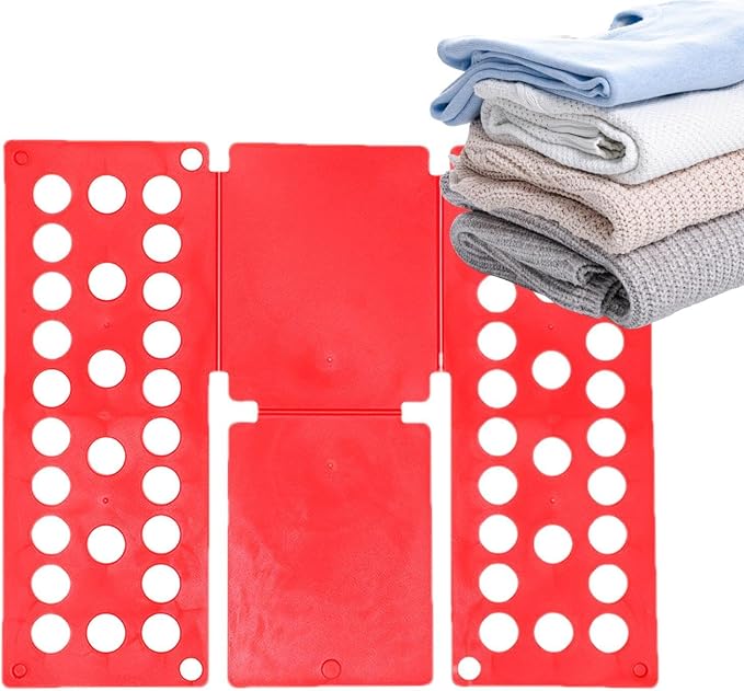 T-Shirt Folder Board, Shirt Folding Plate, Laundry Folders Folding Boards, Fast Foldable Laundry Organizer, Liner Sorter Fold Helper for kids clothes