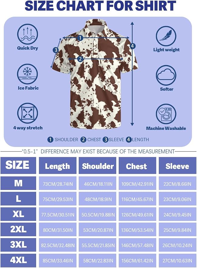 Polo Shirts for Men Moisture Wicking Mens Polo Shirts Patriotic Shirts for Men