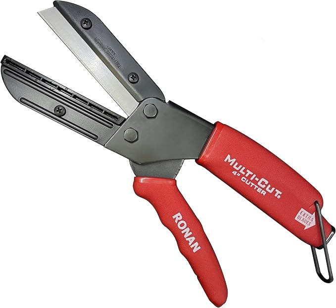 Multi-Cut 401 Cutting Tool - For Soft Wood, Cardboard, Plastic, Rope, Leather & DIY Materials – Not for Hardwood or Compressed Wood