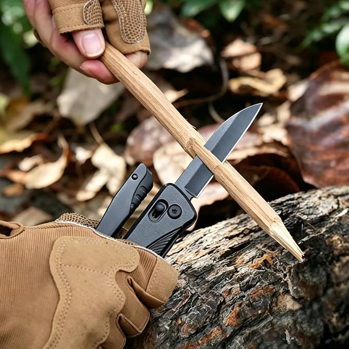 19-in-1 Multi-Tool Axe with Knife, Hammer, Saw, Screwdrivers, Bottle Opener, Nylon Sheath, Camping Tool Survival Gear, Gifts for Men, Dad Gifts, Husband Christmas Stocking Stuffers