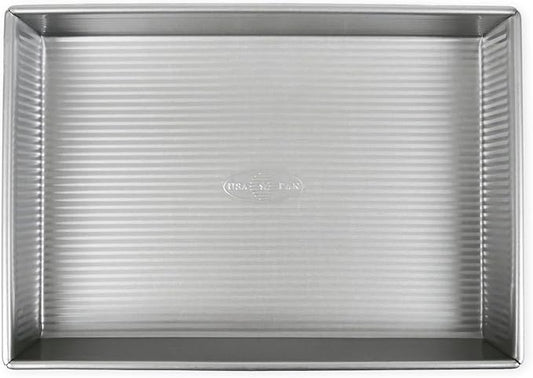 USA Pan Bakeware Rectangular Cake Baking Pan, 9 x 13 inch, Nonstick & Quick Release Coating, Aluminized Steel