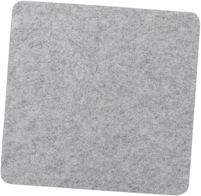 jojofuny Wool Ironing Mat for Quilters 10x10 Inch High Temperature Felt Pressing Pad for Sewing and DIY Crafts for Home Ironing and Quilting Projects