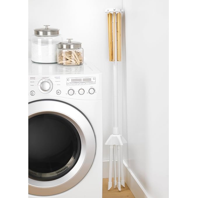 Whitmor Folding Drying Rack, White