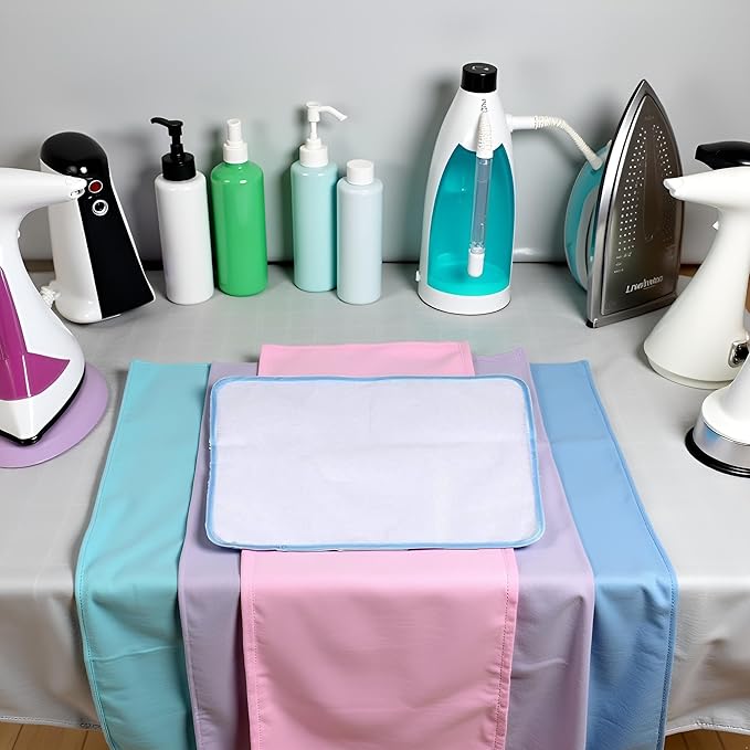 3 Pcs Protective Ironing Scorch-Saving Mesh Pressing Pad Mesh Cloth, No Melt Pressing Cloth for Easy Ironing and Protection,16x24
