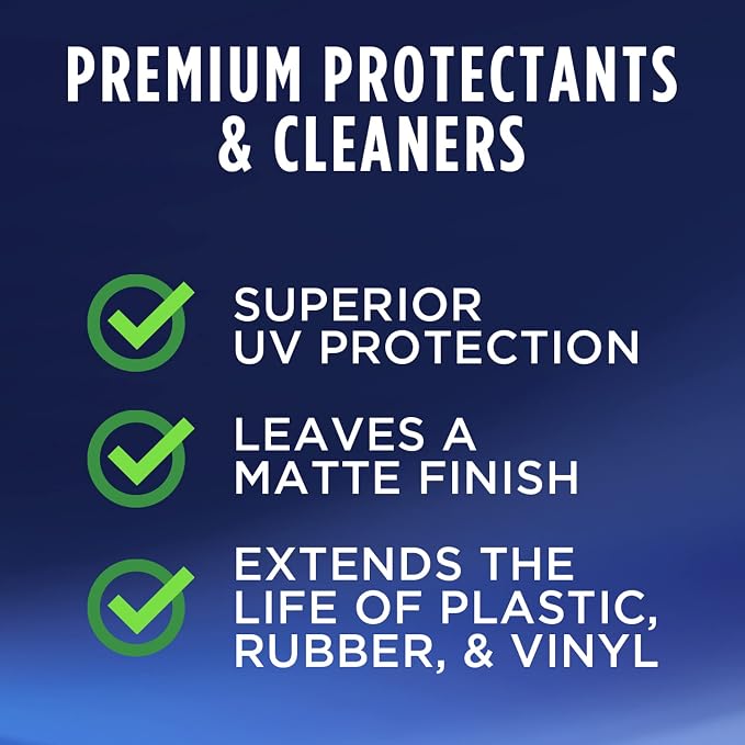 303 Aerospace Protectant for Vinyl, Plastic & Rubber, 10 oz | Provides UV protection while helping prevent fading, cracking, and discoloration.