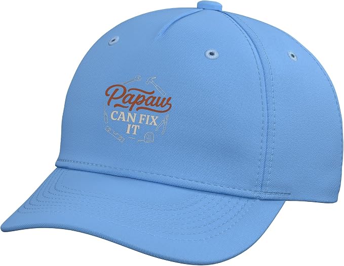 Papaws Can Fix It Handyman Repair Tool Humor Adjustable Baseball Hat