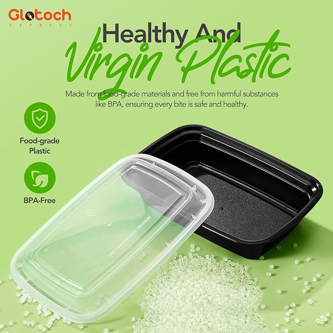 Meal Prep Containers Food Containers with Lids 24oz 800 Pack